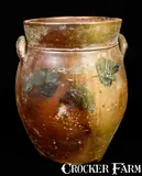 A. Keister & Co, A. KEISTER & CO. / STRASBURG, VA Stoneware Jar, circa 1850, Stoneware