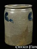J.H. Sonner, "J.H. SONNER / STRASBURG, VA Stoneware Jar, circa 1890, Stoneware