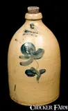 Riedinger & Caire, RIEDINGER & CAIRE / POUGHKEEPSIE NY Stoneware Jug
