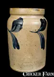 R.C.R, R. C. R. / PHILA Remmey, Philadelphia Stoneware Jar