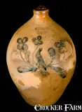 G. Lent, G. LENT / TROY, NY Incised Stoneware Jug, circa 1815, Stoneware