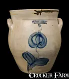 L. Norton & Son, L. NORTON & SON / BENNINGTON Stoneware Jar, circa 1835, Stoneware