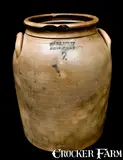 R.J. & C. Sipley, R.J. & C. SIPLEY / ERIE PENN Stoneware Jar, circa 1852, Stoneware