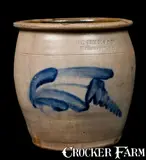 Nichols & Co., SIPE, NICHOLS & CO. / Williamsport, PA Stoneware Crock