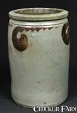 S. Bell & Son, S. BELL & SON / STRASBURG Manganese-Decorated Stoneware Jar, circa 1890, Stoneware