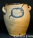 C. Crolius, C. CROLIUS / MANUFACTURER / NEW-YORK Stoneware Jar