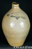 I. Seymour & Co., I. SEYMOUR & CO / TROY, New York Incised Stoneware Jug, circa 1823-1828, Stoneware