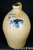 N. Clark & Co., N. CLARK & CO. / LYONS Stoneware Jug