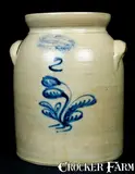 Burger & Lang, BURGER & LANG / ROCHESTER, N.Y. Stoneware Jar