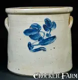 Connolly & Palmer, CONNOLLY & PALMER / NEW BRUNSWICK, NJ Stoneware Jar, circa 1870, Stoneware