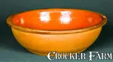 John Bell, JOHN BELL / WAYNESBORO Redware Bowl