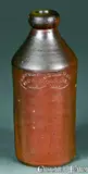 U. Kendall's Factory, U. KENDALL'S / FACTORY / CIN., Cincinnati, OH Stoneware Bottle, circa 1834-1836, Stoneware