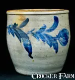 D.P. Shenfelder, D.P. SHENFELDER / READING, PA Stoneware Cream Jar