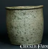 E.W. Mort, E.W. MORT / ALUM WELLS, VA Stoneware Jar, late 19th century, Stoneware