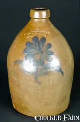 W.H. Thomas, W.H. THOMAS. / HUNTINGDON, PA Stoneware Jug, Stoneware