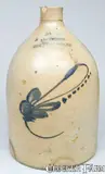 Adam Green, ADAM GREEN / NEW BRUNSWICK, NJ Stoneware Jug, circa 1875, Stoneware