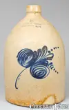 F. B. Norton, F.B. NORTON / WORCESTER, MASS Stoneware Jug, circa 1880, Stoneware