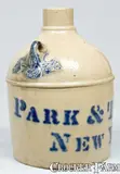 Park & Tilford, PARK & TILFORD / NEW YORK Stoneware Advertising Jug, late 19th century, Stoneware
