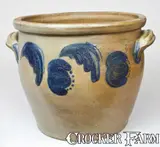 John Bell, Cobalt-Decorated Stoneware Jar, "JOHN BELL / WAYNESBORO."