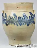 R.C.R, Stoneware Jar, Stamped "R.C.R. / PHILA."