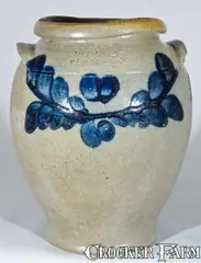 J. Miller, J. MILLER/ MAKER, Strasburg, VA Stoneware Jar Dated 1836, 1836, Stoneware