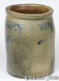 L.D. Funkhouser & Co, L.D. FUNKHOUSER & CO. / STRASBURG, VA Stoneware Crock, circa 1880, Stoneware