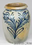 B.C. Milburn, Alexandria Stoneware Jar, Stamped "B.C. MILBURN / ALEXA.", circa 1850, Stoneware