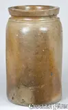 Solomon Bell, SOLOMON BELL / STRASBURG / Va Stoneware Jar, circa 1870, Stoneware