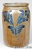 B.C. Milburn, Alexandria Stoneware Jar, Stamped "B.C. MILBURN / ALEXA.", circa 1850, Stoneware