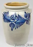 B.C. Milburn, Alexandria Stoneware Jar, Stamped "B.C. MILBURN / ALEXA.", circa 1850, Stoneware