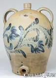 D.P. Shenfelder & Co., D.P. SHENFELDER & CO. / READING, PA Stoneware Cooler, circa 1870, Stoneware
