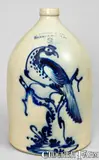 J. Norton & Co., J. NORTON & CO. / BENNINGTON, VT. Three-Gallon Pheasant Jug, circa 1850, Stoneware