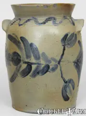 B.C. Milburn, B.C. MILBURN / ALEXANDRIA, D.C. Stoneware Jar, circa 1840, Stoneware