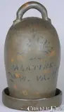 Harden, HARDEN / PALATINE W. VA. Stoneware Chicken Waterer, circa 1875, Stoneware