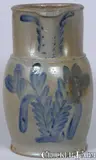 Miller & Davison, MILLER & DAVISON / STRASBURG, VA Stoneware Pitcher, circa 1880, Stoneware