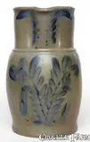 Miller & Davison, MILLER & DAVISON / STRASBURG, VA Stoneware Pitcher, circa 1879-1881, Stoneware
