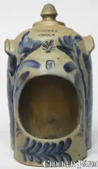 Henry, HENRY / PHILA Stoneware Chicken Waterer, circa 1840, Stoneware