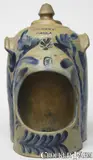 Henry, HENRY / PHILA Stoneware Chicken Waterer, circa 1840, Stoneware
