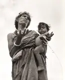Werner Bischof, Famine in Bihar Province, India 1951, 1951, Gelatin silver print, printed in 1989 on double-weight semi-matte paper