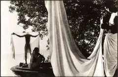 Marc Riboud, After bathing in the Ganges, Bénarès 1956, 1956, Gelatin silver print, printed in 1989 on double-weight semi-matte paper