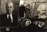 Burt Glinn, Official unveiling of a statue, Moscow, USSR 1961, 1961, Gelatin silver print, printed in 1989 on double-weight semi-matte paper