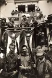 Burt Glinn, Castro giving a speech en route to Havana, Santa Clara, Cuba 1959, 1959, Gelatin silver print, printed in 1989 on double-weight semi-matte paper