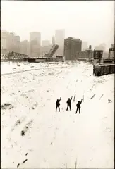 Hiroji Kubota, Black Panthers, Chicago 1969, 1969, Gelatin silver print, printed in 1989 on double-weight semi-matte paper