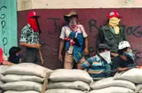 Susan Meiselas, Awaiting counterattack by the National Guard in Matagalpa, Nicaragua 1978, 1978, Dye transfer print, printed in 1989 on double-weight semi-matte paper