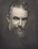 Alvin Langdon Coburn, George Bernard Shaw, 1907, Photogravure, printed 1908 for "Camera Work 21" on Japanese tissue paper