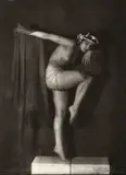 František Drtikol, Nude dance study, Prague c. 1919
