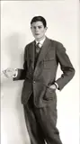 August Sander, Gymnasiast' (High School Student), Cologne 1926, 1926, Gelatin silver print, printed 1990 by Gerd Sander on double-weight semi-matte paper, in perfect condition. Blindstamped "Aug. Sander Köln Lindenthal" in the lower left