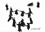 Mario Giacomelli, Pretini' (Dancing Priests), Italy 1961–63