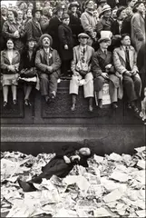 Henri Cartier-Bresson, Coronation parade of King George VI, London 1937, 1937, Gelatin silver print, printed 1989 on double-weight semi-matte paper