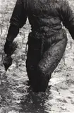 Hiroji Hamaya, Woman planting rice, Toyama, Japan 1955, 1955, Gelatin silver print, printed 1989 by the photographer on double-weight semi-matte paper